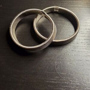 Vintage Bjd Stretchy Metal Cuff Bracelets